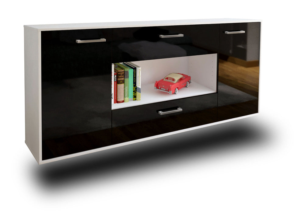 Sideboard Denton, Schwarz Studio (180x79x35cm) - Dekati GmbH