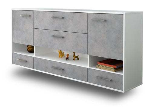 Sideboard Lafayette, Beton Studio (180x79x35cm) - Dekati GmbH