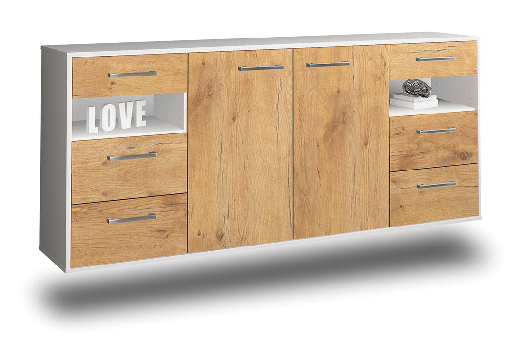 Sideboard Thornton, Eiche Studio (180x79x35cm) - Dekati GmbH