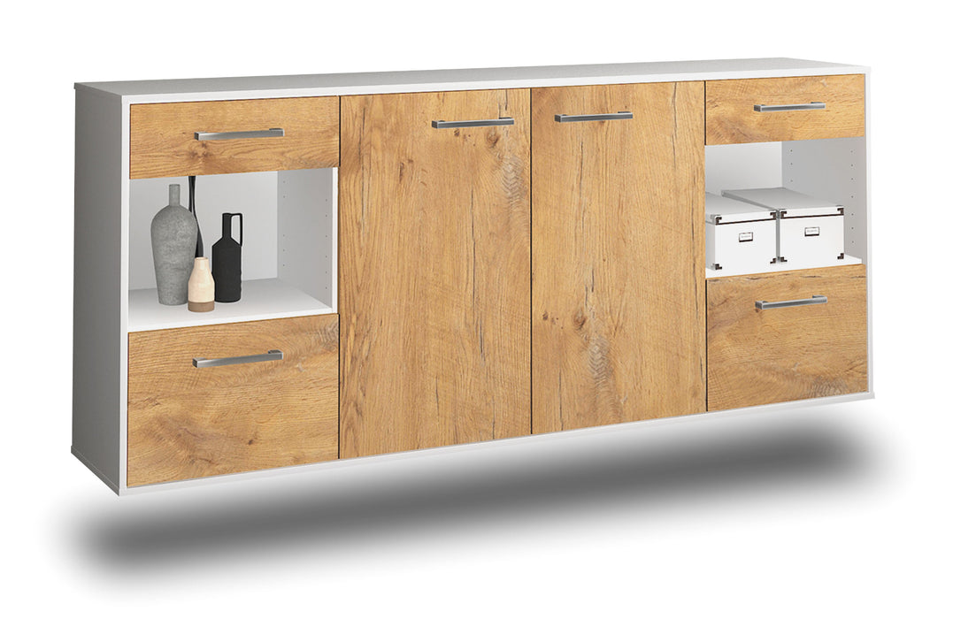 Sideboard Charleston, Eiche Studio (180x79x35cm) - Dekati GmbH