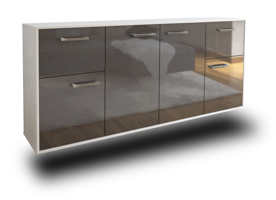 Sideboard Costa Mesa, Grau Studio (180x79x35cm) - Dekati GmbH