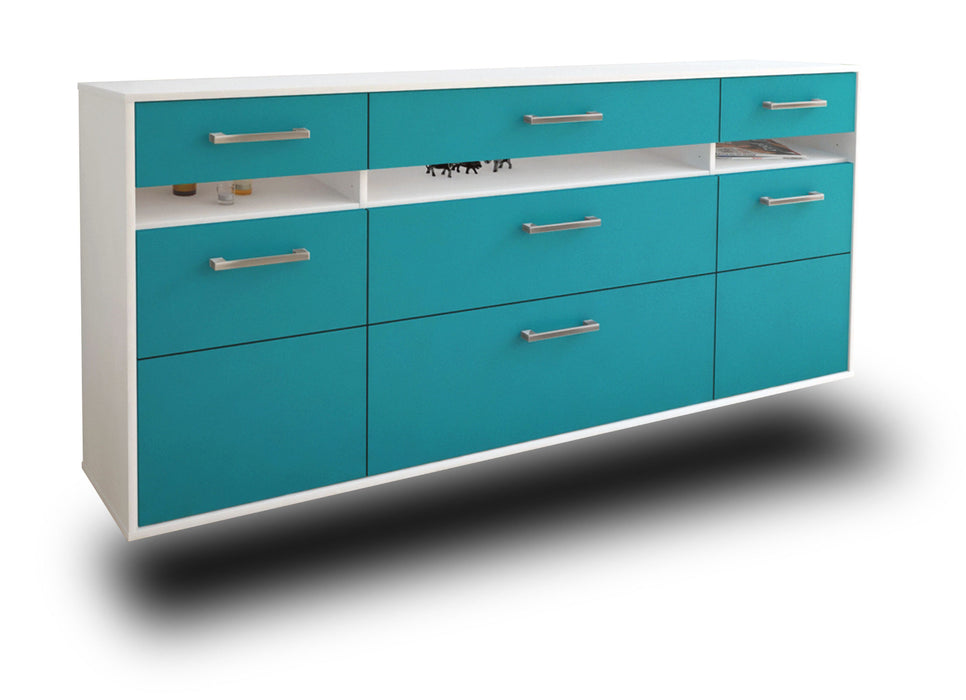 Sideboard Manchester, Tuerkis Studio (180x79x35cm) - Dekati GmbH