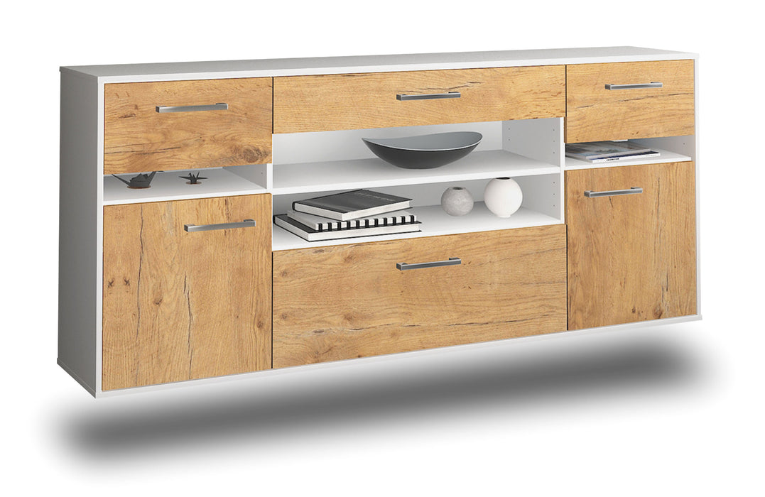 Sideboard Miramar, Eiche Studio (180x79x35cm) - Dekati GmbH