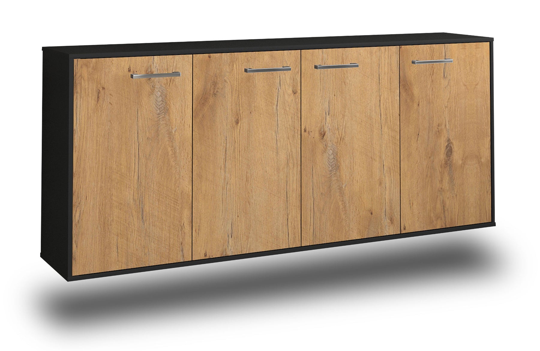 Sideboard Lakewood, Eiche Studio (180x79x35cm) - Stil.Zeit Möbel GmbH