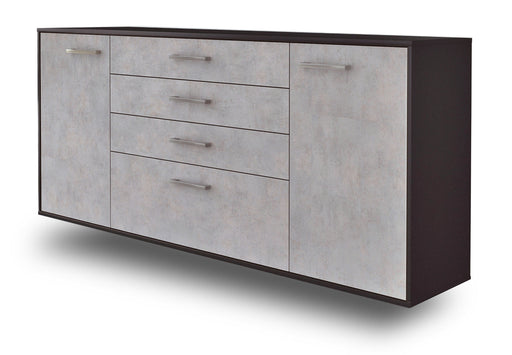 Sideboard Alexandria, Beton Studio (180x79x35cm) - Stil.Zeit Möbel GmbH