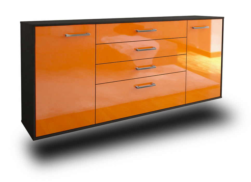 Sideboard Alexandria, Orange Studio (180x79x35cm) - Stil.Zeit Möbel GmbH