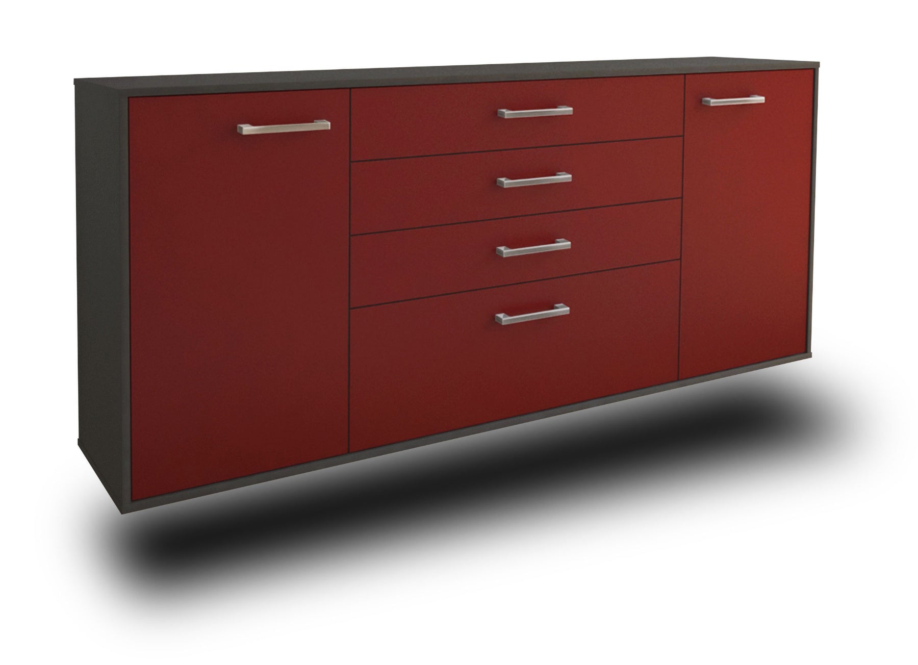 Sideboard Alexandria, Bordeaux Studio (180x79x35cm) - Stil.Zeit Möbel GmbH