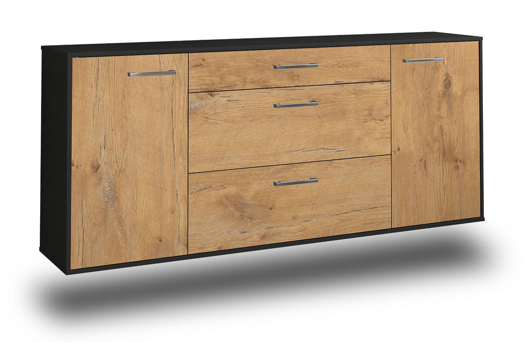 Sideboard Syracuse, Eiche Studio (180x79x35cm) - Stil.Zeit Möbel GmbH