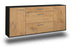 Sideboard Syracuse, Eiche Studio (180x79x35cm) - Stil.Zeit Möbel GmbH