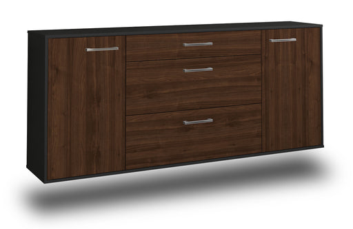 Sideboard Syracuse, Walnuss Studio (180x79x35cm) - Stil.Zeit Möbel GmbH