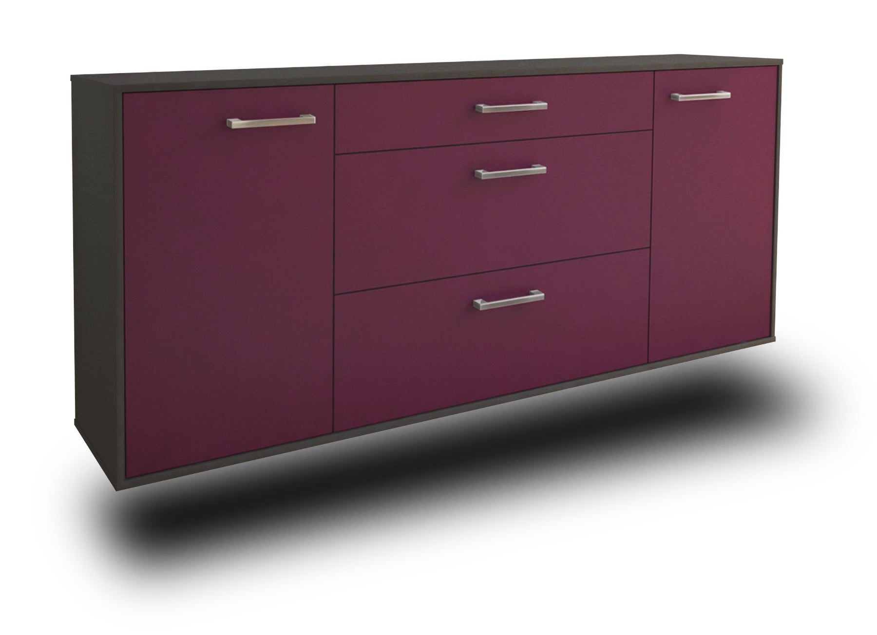 Sideboard Syracuse, Lila Studio (180x79x35cm) - Stil.Zeit Möbel GmbH