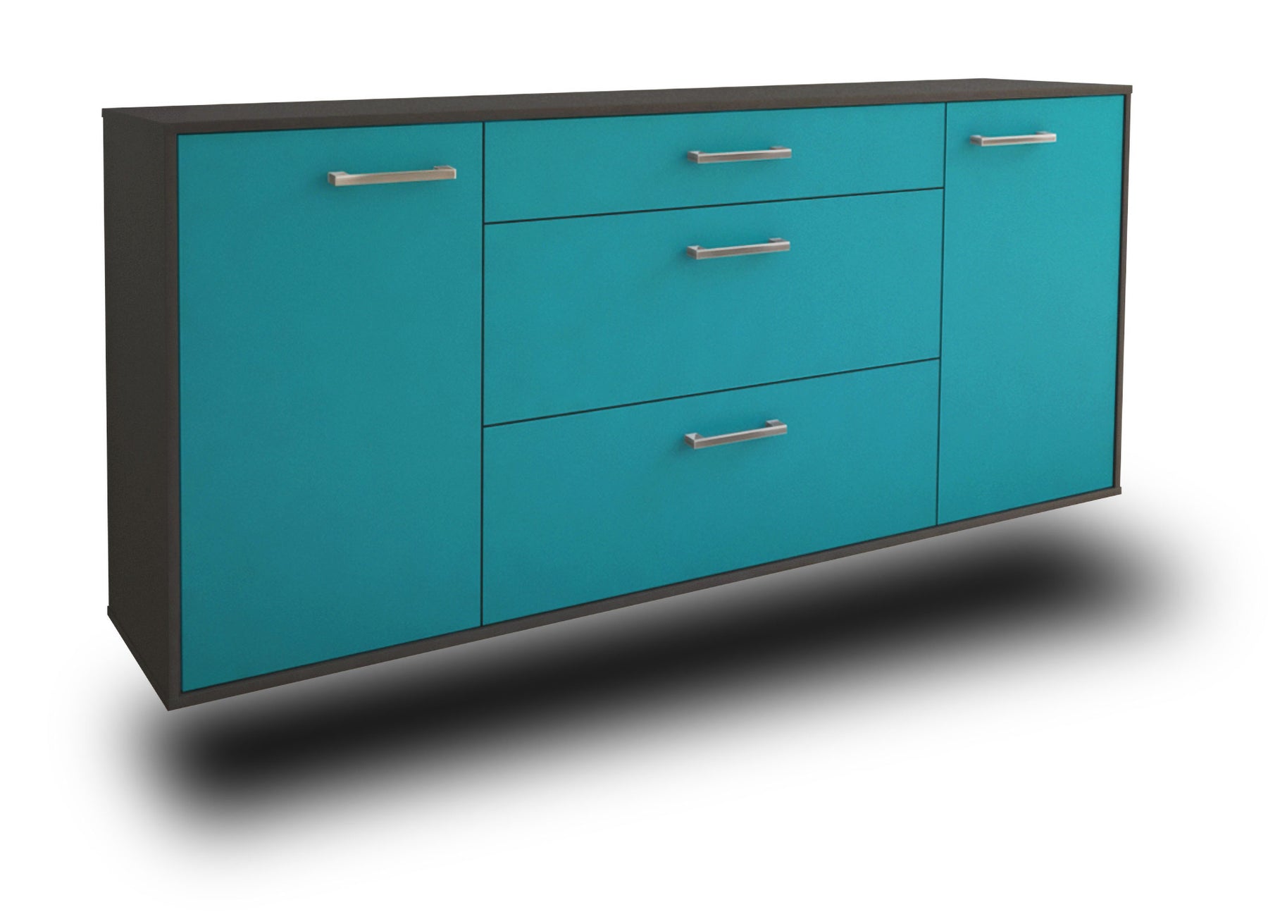 Sideboard Syracuse, Tuerkis Studio (180x79x35cm) - Stil.Zeit Möbel GmbH