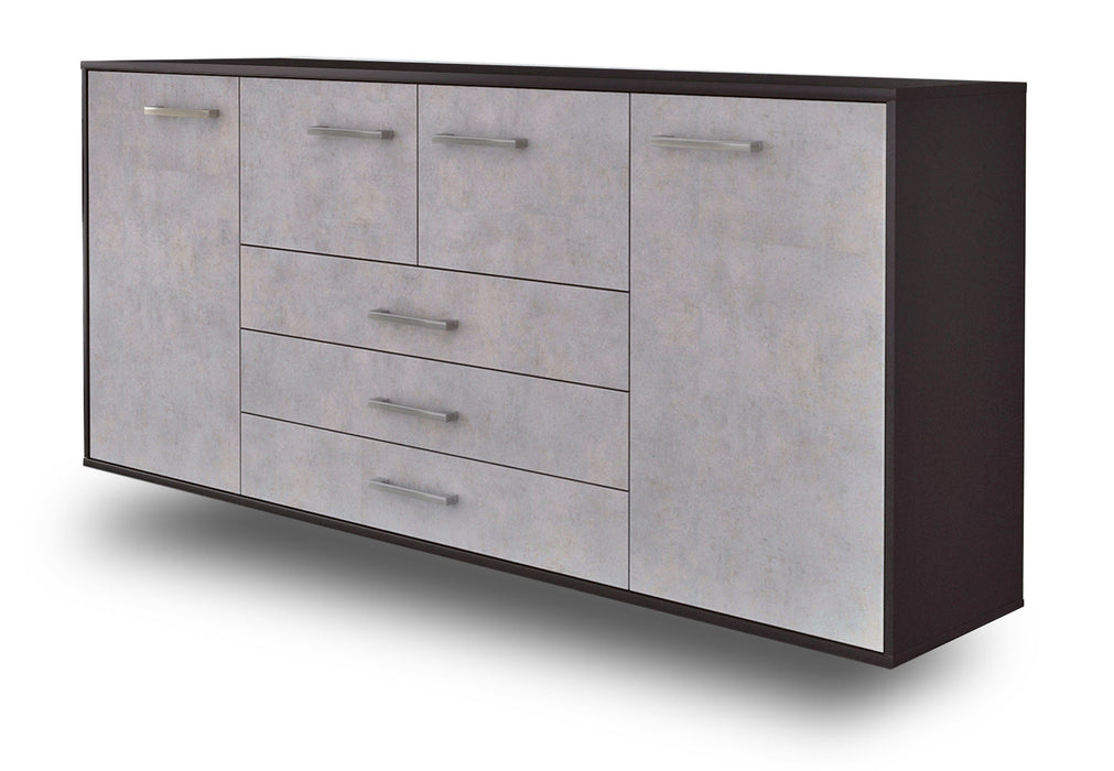 Sideboard Metairie, Beton Studio (180x79x35cm) - Stil.Zeit Möbel GmbH