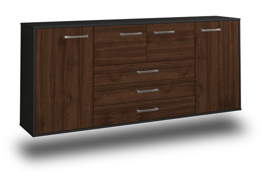 Sideboard Metairie, Walnuss Studio (180x79x35cm) - Stil.Zeit Möbel GmbH