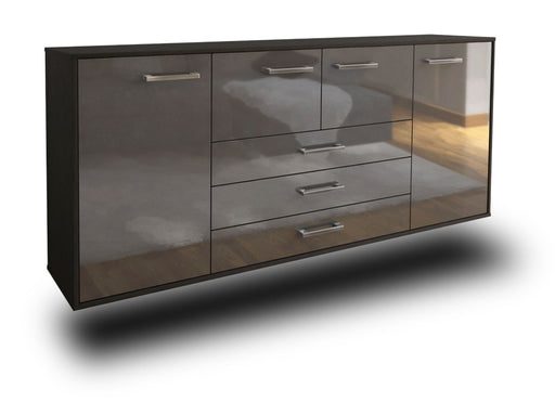 Sideboard Metairie, Grau Studio (180x79x35cm) - Stil.Zeit Möbel GmbH