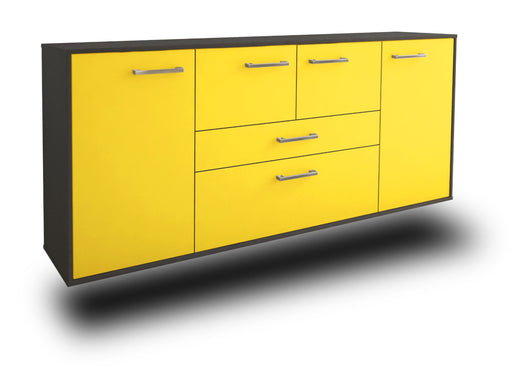 Sideboard Orange, Gelb Studio (180x79x35cm) - Stil.Zeit Möbel GmbH