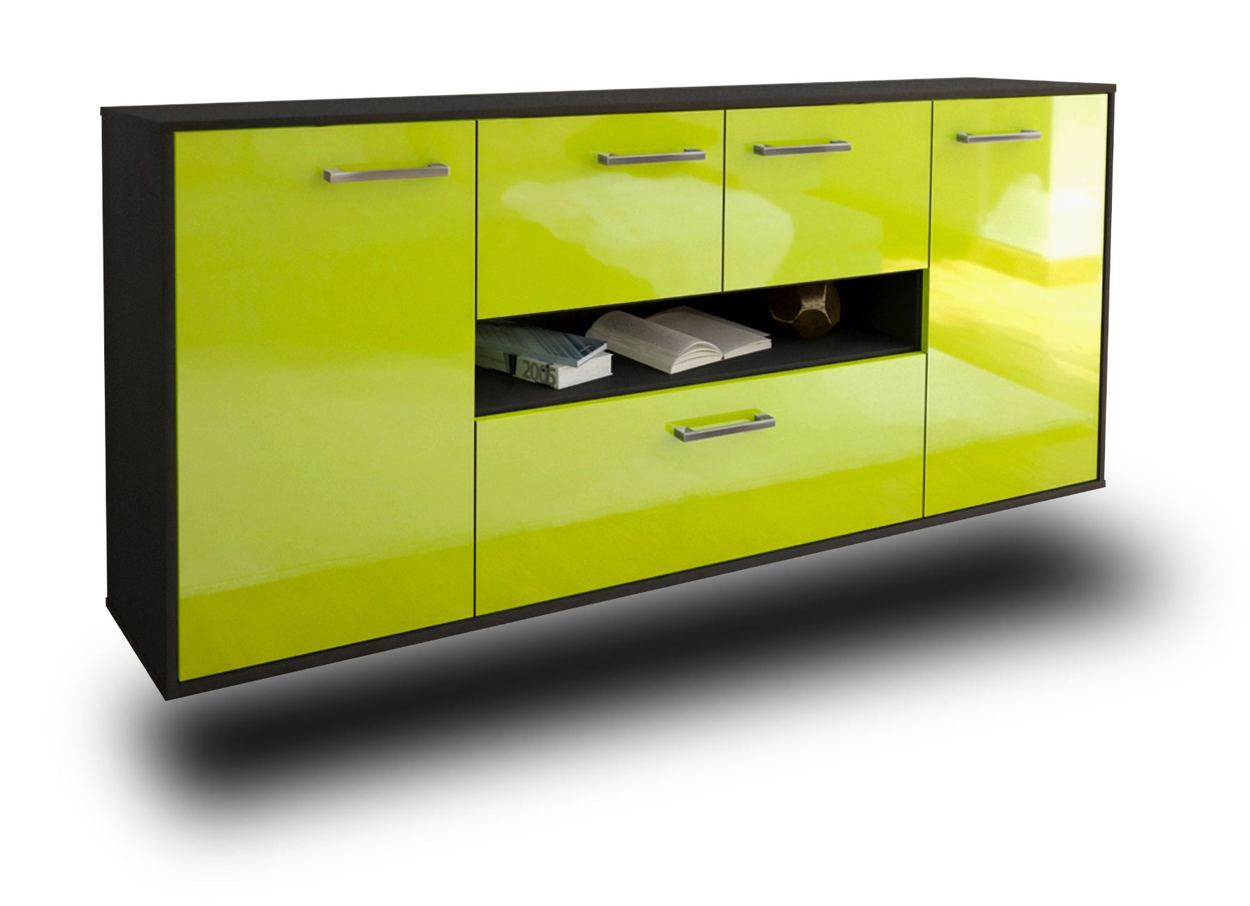 Sideboard Warren, Gruen Studio (180x79x35cm) - Stil.Zeit Möbel GmbH