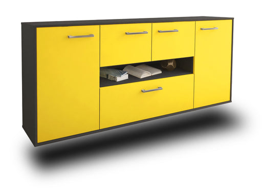 Sideboard Warren, Gelb Studio (180x79x35cm) - Stil.Zeit Möbel GmbH