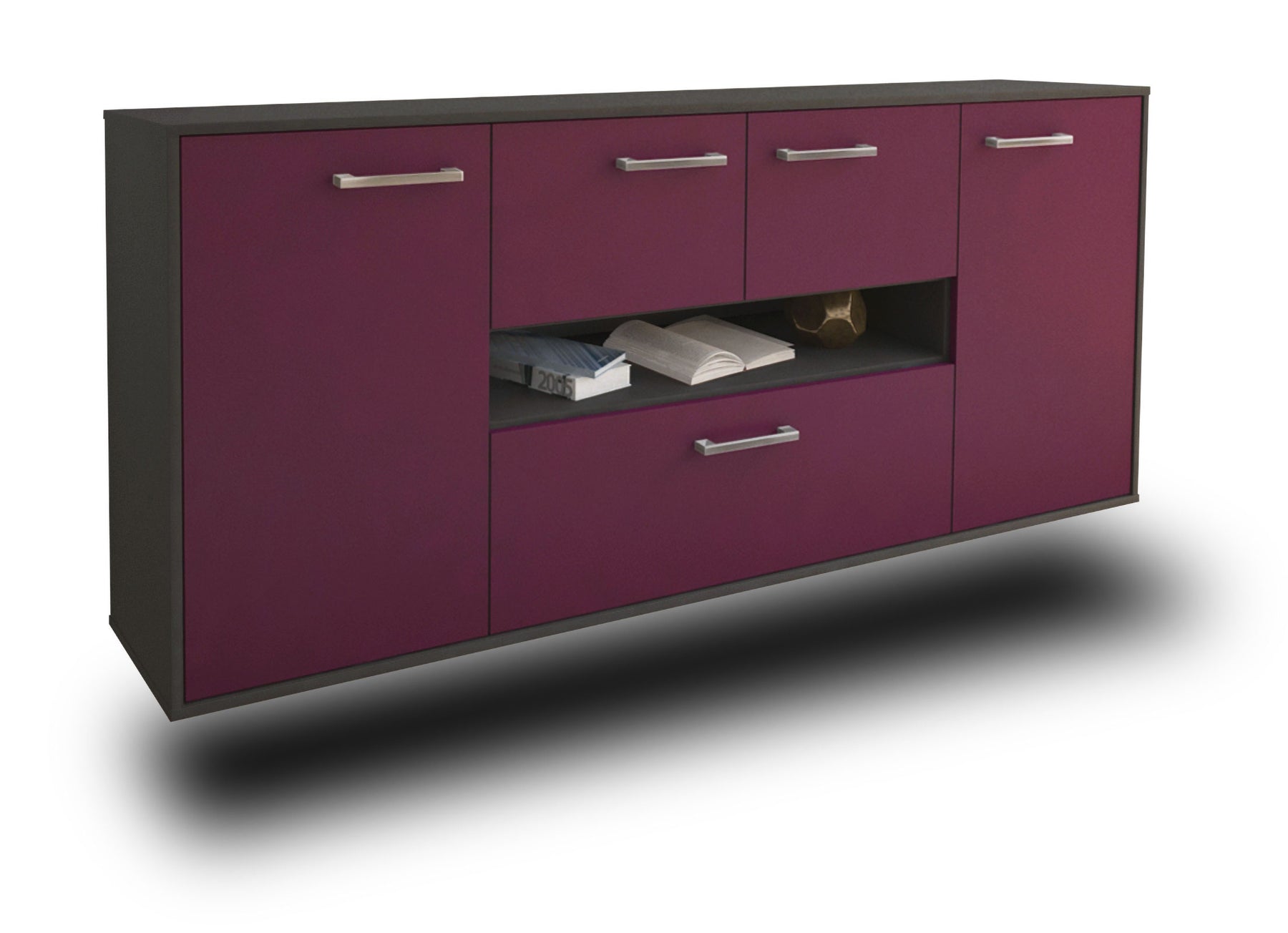 Sideboard Warren, Lila Studio (180x79x35cm) - Stil.Zeit Möbel GmbH