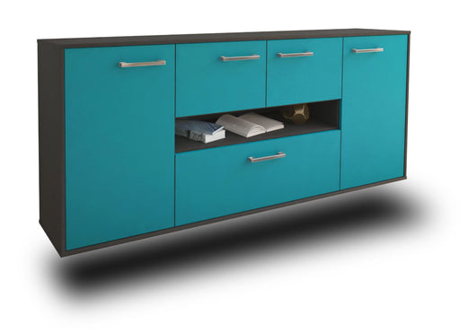 Sideboard Warren, Tuerkis Studio (180x79x35cm) - Stil.Zeit Möbel GmbH