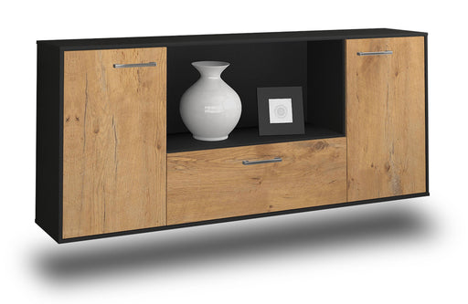 Sideboard Fort Collins, Eiche Studio (180x79x35cm) - Stil.Zeit Möbel GmbH