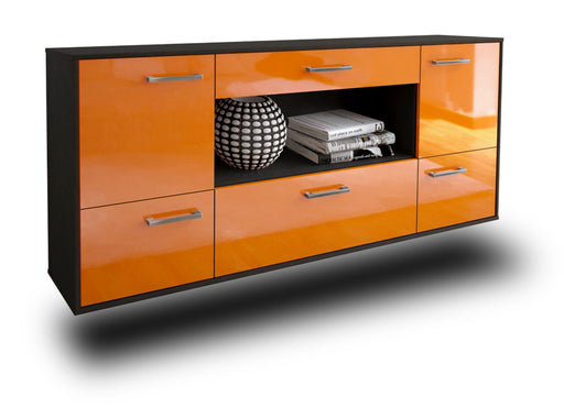 Sideboard East Los Angeles, Orange Studio (180x79x35cm) - Stil.Zeit Möbel GmbH