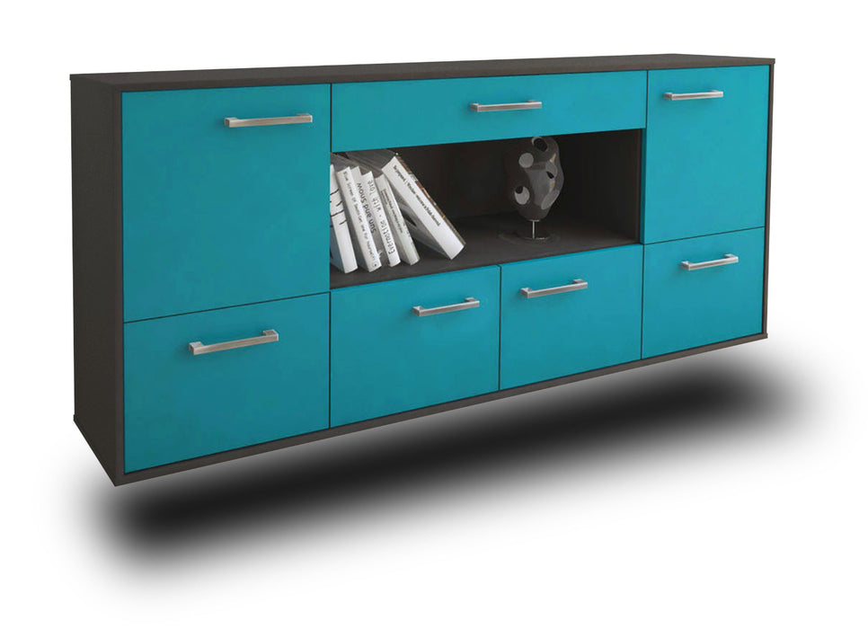 Sideboard Fullerton, Tuerkis Studio (180x79x35cm) - Stil.Zeit Möbel GmbH