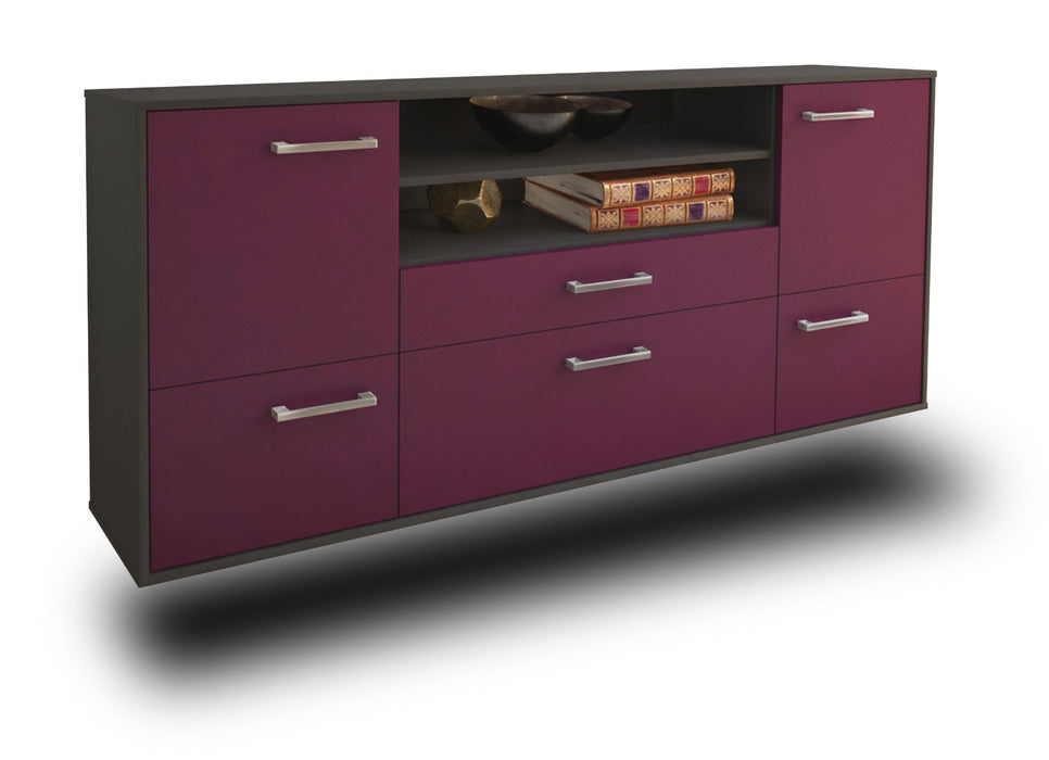 Sideboard Elk Grove, Lila Studio (180x79x35cm) - Stil.Zeit Möbel GmbH