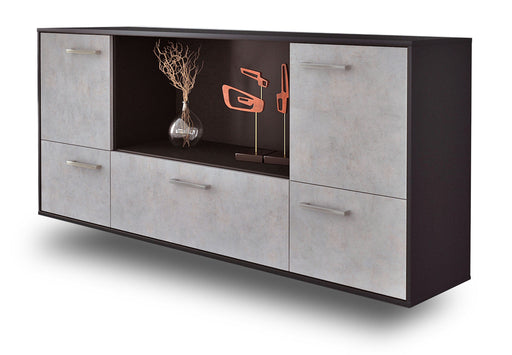 Sideboard Sunnyvale, Beton Studio (180x79x35cm) - Stil.Zeit Möbel GmbH