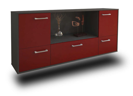 Sideboard Sunnyvale, Bordeaux Studio (180x79x35cm) - Stil.Zeit Möbel GmbH