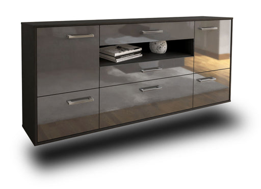 Sideboard Savannah, Grau Studio (180x79x35cm) - Stil.Zeit Möbel GmbH