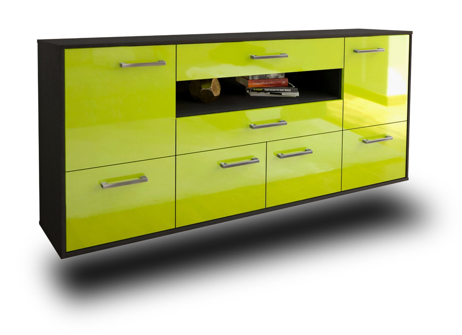 Sideboard McAllen, Gruen Studio (180x79x35cm) - Stil.Zeit Möbel GmbH