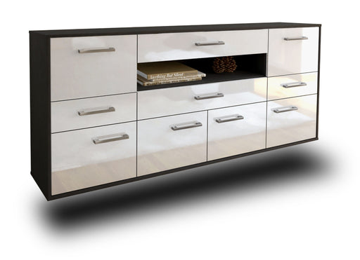 Sideboard Coral Springs, Weiß Studio (180x79x35cm) - Stil.Zeit Möbel GmbH