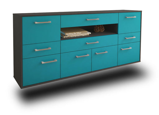 Sideboard Coral Springs, Tuerkis Studio (180x79x35cm) - Stil.Zeit Möbel GmbH