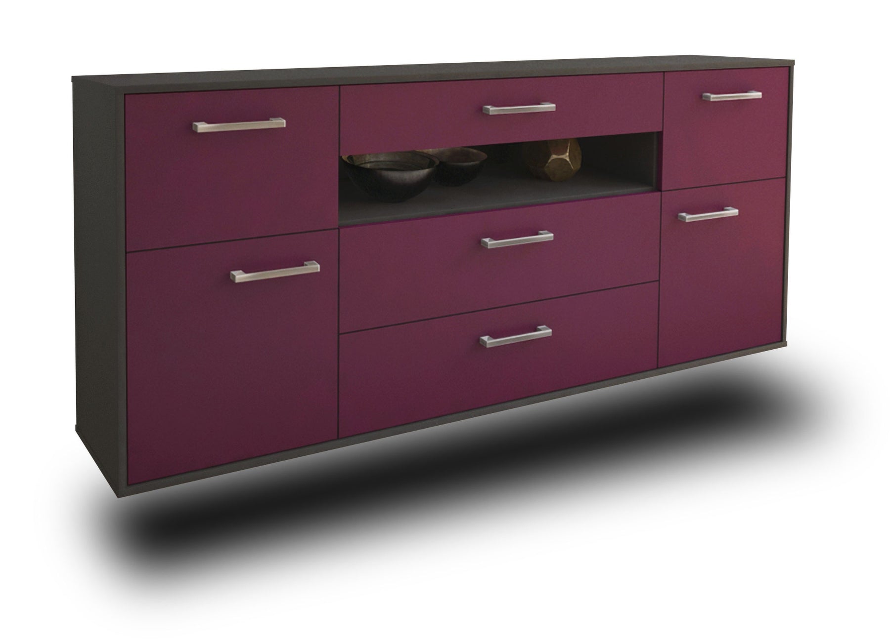 Sideboard Elizabeth, Lila Studio (180x79x35cm) - Stil.Zeit Möbel GmbH