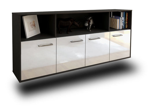 Sideboard Columbia, Weiß Studio (180x79x35cm) - Stil.Zeit Möbel GmbH