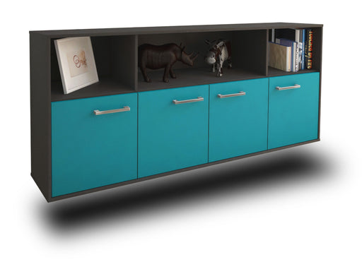 Sideboard Columbia, Tuerkis Studio (180x79x35cm) - Stil.Zeit Möbel GmbH