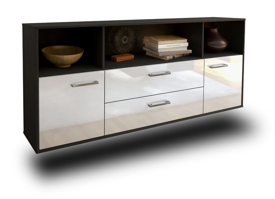 Sideboard Hartford, Weiß Studio (180x79x35cm) - Stil.Zeit Möbel GmbH