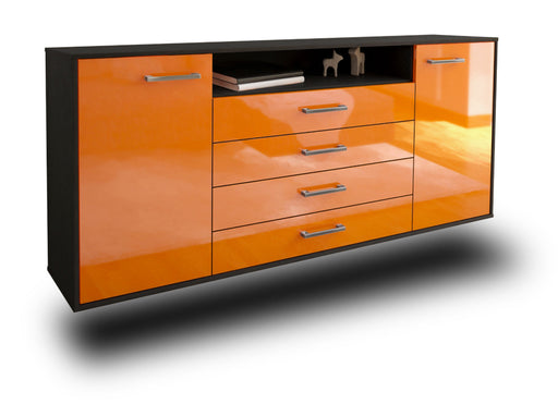 Sideboard New Haven, Orange Studio (180x79x35cm) - Stil.Zeit Möbel GmbH