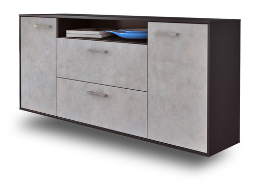 Sideboard Thousand Oaks, Beton Studio (180x79x35cm) - Stil.Zeit Möbel GmbH