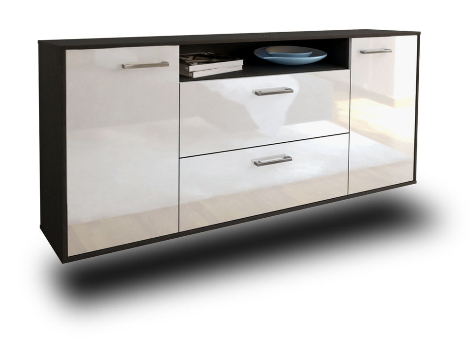 Sideboard Thousand Oaks, Weiß Studio (180x79x35cm) - Stil.Zeit Möbel GmbH