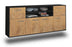 Sideboard Topeka, Eiche Studio (180x79x35cm) - Stil.Zeit Möbel GmbH