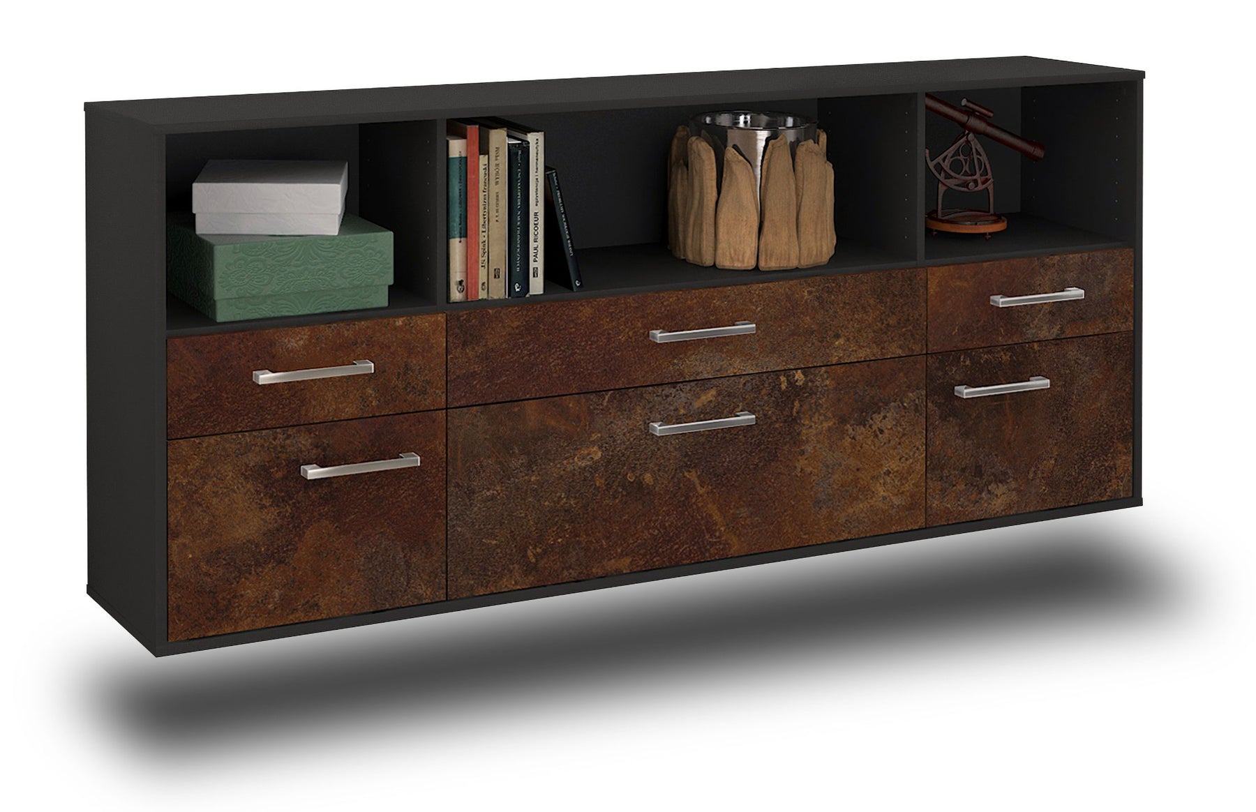 Sideboard Cary, Rost Studio (180x79x35cm) - Stil.Zeit Möbel GmbH