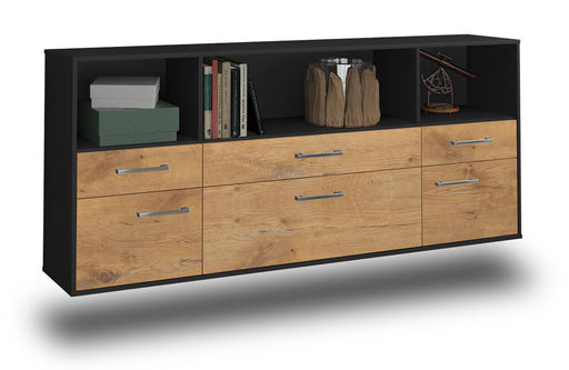 Sideboard Cary, Eiche Studio (180x79x35cm) - Stil.Zeit Möbel GmbH