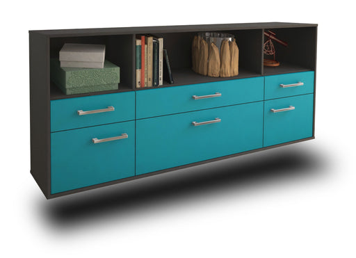 Sideboard Cary, Tuerkis Studio (180x79x35cm) - Stil.Zeit Möbel GmbH