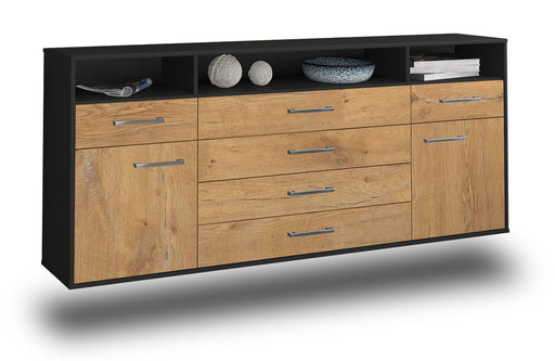 Sideboard Bellevue, Eiche Studio (180x79x35cm) - Stil.Zeit Möbel GmbH