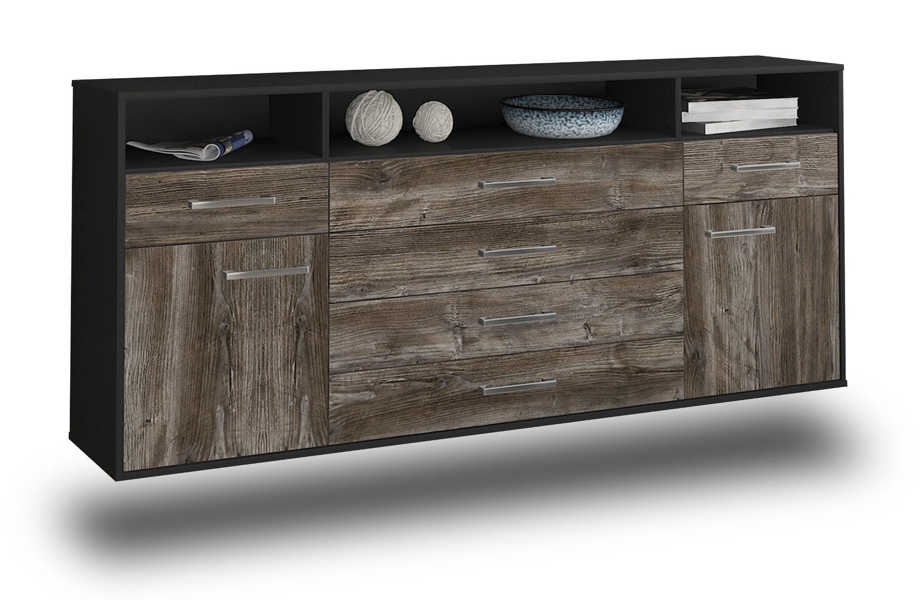 Sideboard Bellevue, Treibholz Studio (180x79x35cm) - Stil.Zeit Möbel GmbH