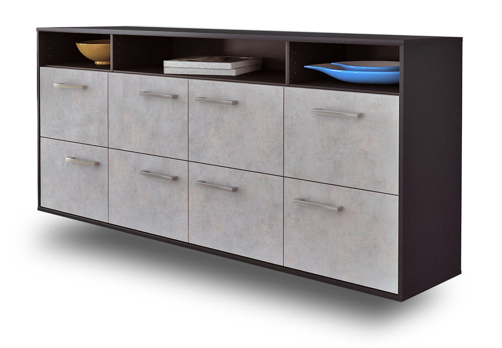 Sideboard Concord, Beton Studio (180x79x35cm) - Stil.Zeit Möbel GmbH