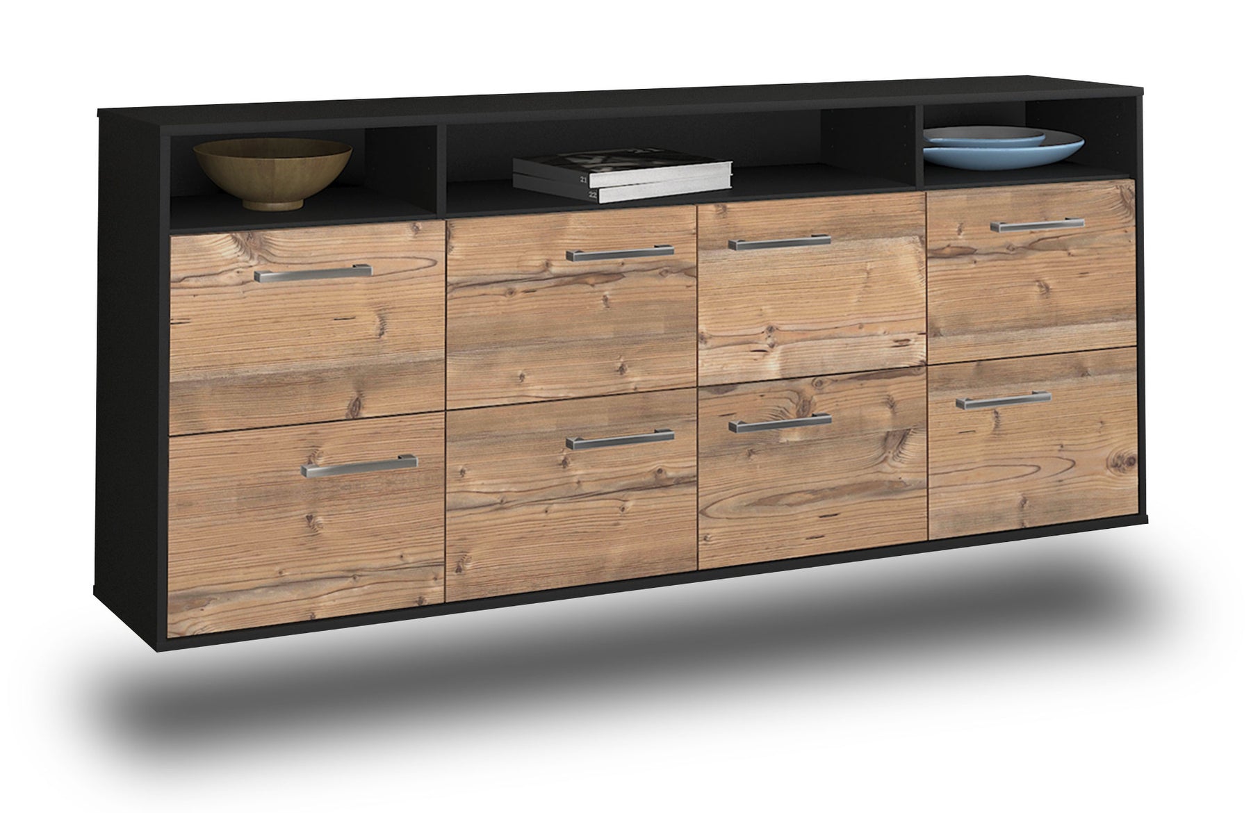 Sideboard Concord, Pinie Studio (180x79x35cm) - Stil.Zeit Möbel GmbH