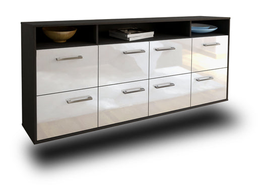 Sideboard Concord, Weiß Studio (180x79x35cm) - Stil.Zeit Möbel GmbH